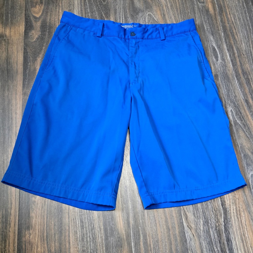 Nike Golf Tour Performance Dri-FIT Shorts Mens 33 Blue 639798-404 Stretch